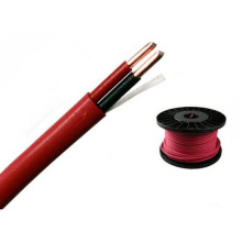 High Quality PVC Fplr Shielded Fire Alarm Cable in Red